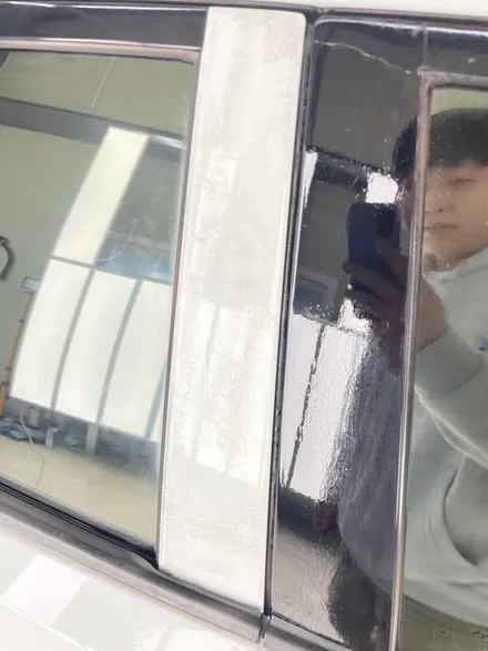 벨로스터 B필러 제거후 블랙 PPF 시공 / 부산 사상구