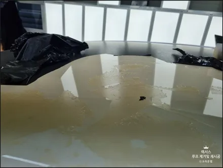 [부산랩핑] 랩핑제거 전문 갈라진 루프스킨 랩핑제거 가격 / 부산 사상구