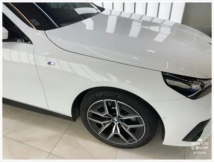 부산 사상 랩핑 PPF 전문 풀체인지 BMW 520I G60 앞 휀다 PPF 작업 후기 및 가격 / 부산 사상구