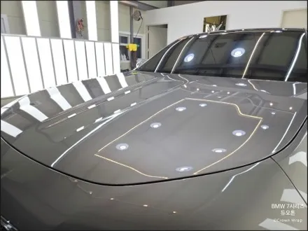 부산 투톤 랩핑 BMW 7시리즈 듀오톤 스타일 완성 / 부산 사상구