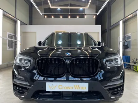 BMW X3 전체크롬죽이기(B필러 PPF, 스포일러, 루프랙) / 부산 사상구