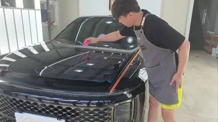 그랜저 GN7 부분 PPF(도어, 본넷, 트렁크, 도어캐치) / 부산 사상구