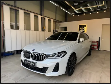 부산 사상 랩핑 PPF 전문 크롬 죽이기 BMW 6GT 윈도우 크롬 죽이기 작업 가격 / 부산 사상구