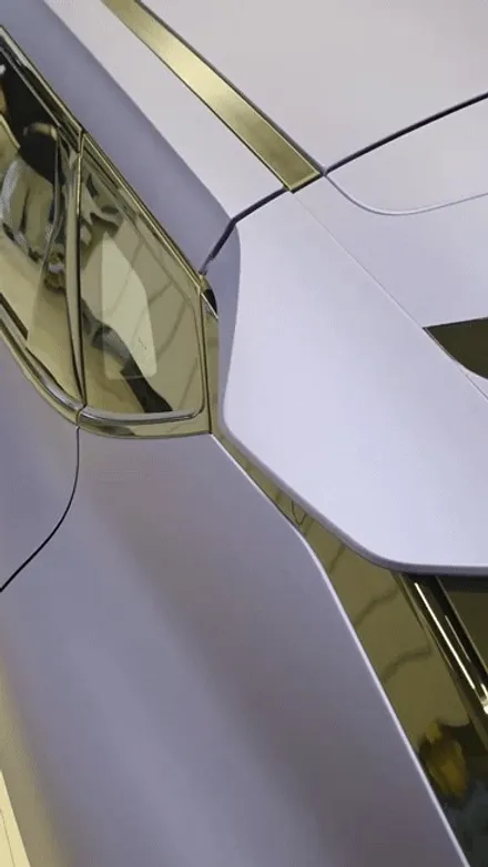 부산 랩핑 EV6 GT 전체 시공 무광 블루 매력적이네 / 부산 사상구