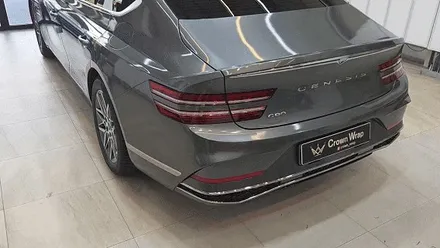 부산 랩핑 PPF 제네시스 G80  전체랩핑 순정 색상 마칼루 그레이와 똑같은 필름으로 작업 및 견적 / 부산 사상구