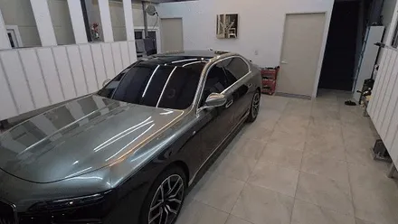 부산 BMW 7시리즈 비닐프로그 듀오톤 투톤 순정 퀄리티 랩핑 시공 및 하는 이유 / 부산 사상구