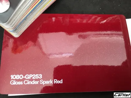 부산 울산 양산 카티스트 현대 YF쏘나타 - 3M 랩핑 실내랩핑 Gloss Cinder Spark Red 1080-GP253 / 부산 기장군