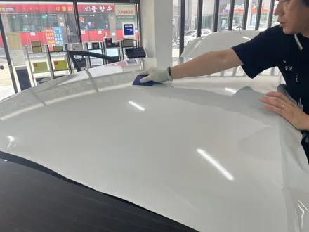 기장 랩핑 부산 정관 일광 현대 에쿠스리무진 3M 2080 Gloss Flip Ghost Pearl / 부산 기장군