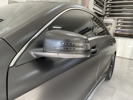 부산 전체랩핑 벤츠 CLA45AMG 에이버리 사틴블랙 랩핑 / 부산 기장군