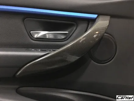 부산 울산 양산 카티스트 BMW 320D M패키지 - 유광 리얼 카본 랩핑 루프스킨 & 실내 랩핑 / 부산 기장군