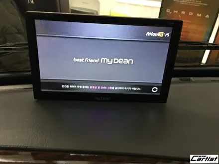부산 울산 양산 정관 카티스트 현대 뉴카운티 - 대형차 레이노 S9 열차단썬팅 + 블박 엠피온 ALL FHD, 네비게이션 마이딘AX8000 / 부산 기장군