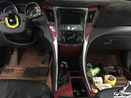 부산 울산 양산 카티스트 현대 YF쏘나타 - 3M 랩핑 실내랩핑 Gloss Cinder Spark Red 1080-GP253 / 부산 기장군