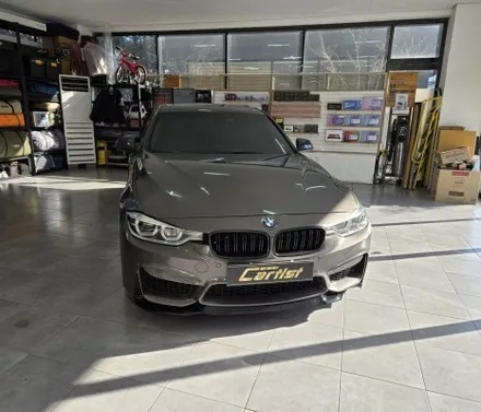 BMW 320D 실내 3M 유광 카본 랩핑 / 부산 기장군
