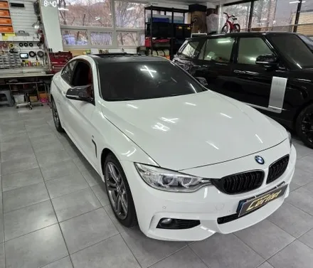 BMW4시리즈 3M 블랙 유광 루프스킨 시공 / 부산 기장군