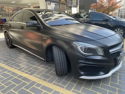 부산 전체랩핑 벤츠 CLA45AMG 에이버리 사틴블랙 랩핑 / 부산 기장군