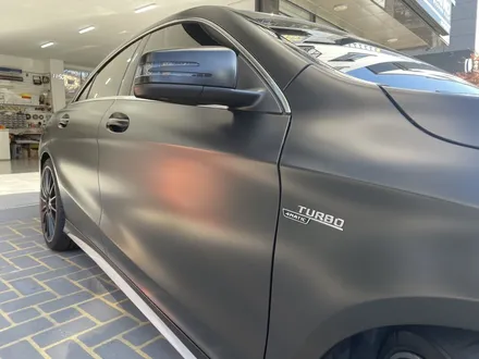 부산 전체랩핑 벤츠 CLA45AMG 에이버리 사틴블랙 랩핑 / 부산 기장군