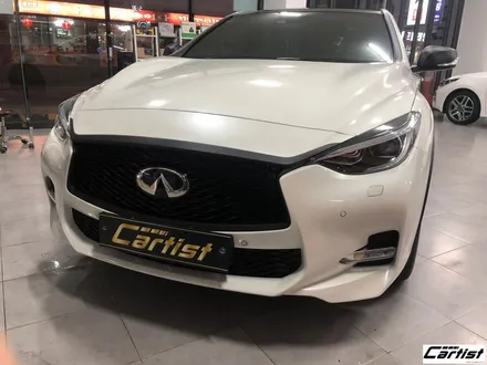 부산 울산 양산 정관 카티스트 인피니티 Q30S - 클리프디자인 카본 필름 랩핑 부분시공 / 부산 기장군