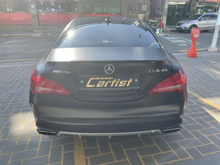 부산 전체랩핑 벤츠 CLA45AMG 에이버리 사틴블랙 랩핑 / 부산 기장군
