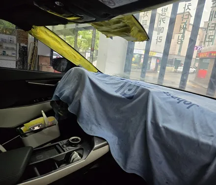 EV6 레이노F95 전면썬팅 / 부산 기장군