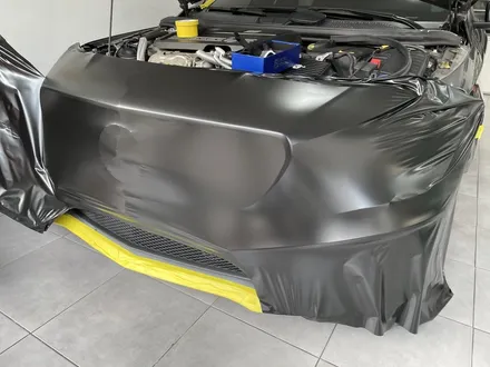 부산 전체랩핑 벤츠 CLA45AMG 에이버리 사틴블랙 랩핑 / 부산 기장군