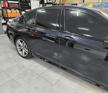 BMW 740D 생활보호 PPF. 부분랩핑 시공 / 부산 기장군