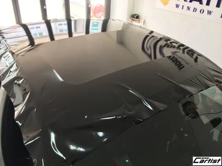 부산 울산 양산 카티스트 BMW 320I - 3M 랩핑 루프스킨 제거 후 시공 부분 랩핑 / 부산 기장군