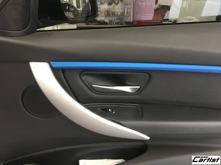 부산 울산 양산 카티스트 BMW 320D M패키지 - 유광 리얼 카본 랩핑 루프스킨 & 실내 랩핑 / 부산 기장군