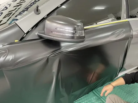 부산 전체랩핑 벤츠 CLA45AMG 에이버리 사틴블랙 랩핑 / 부산 기장군