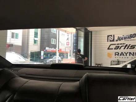 부산 기장 정관 카티스트 쌍용 체어맨W - 레이노썬팅 S5 측후면5% / 부산 기장군