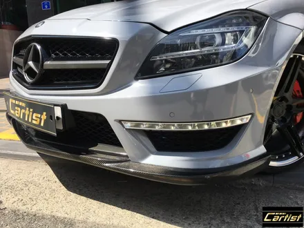 부산 울산 양산 카티스트 벤츠 CLS63AMG - 3M 쿨그레이 전체 랩핑 부분 리얼카본 랩핑 / 부산 기장군