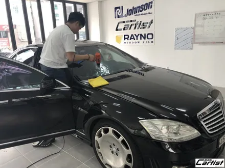 부산 정관 카티스트 BENZ S63 AMG - 레이노 썬팅 S9전면 35% / 부산 기장군