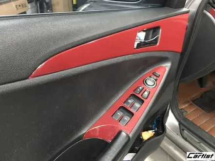 부산 울산 양산 카티스트 현대 YF쏘나타 - 3M 랩핑 실내랩핑 Gloss Cinder Spark Red 1080-GP253 / 부산 기장군