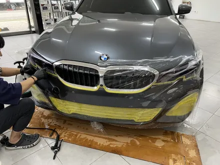 부산 보험PPF 기장 정관 BMW 320d 뒷범퍼 앞범퍼 PPF 시공 / 부산 기장군