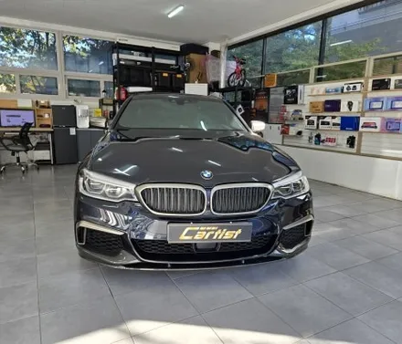 BMW 550D 프론트 범퍼 PPF 시공 / 부산 기장군