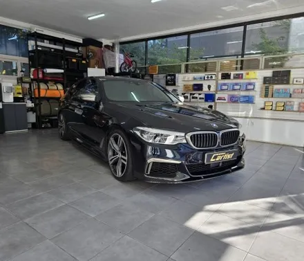 BMW 550D 프론트 범퍼 PPF 시공 / 부산 기장군