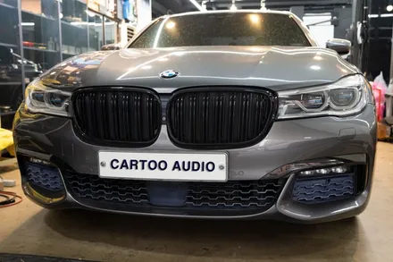 BMW 7시리즈 스피커와 DSP 장착 / 성남 분당 판교
