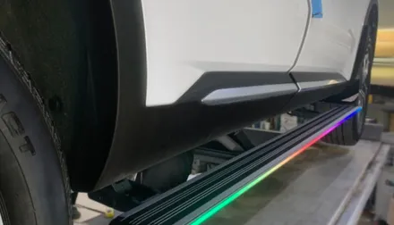 과천 서울 쏘렌토 튜닝 레인보우 LED 전동 사이드스텝으로 편한 승하차 만들기 / 경기 과천