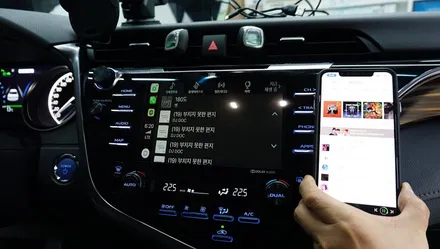 캠리 카플레이,BSM,하이패스,유리막 / 경기 과천