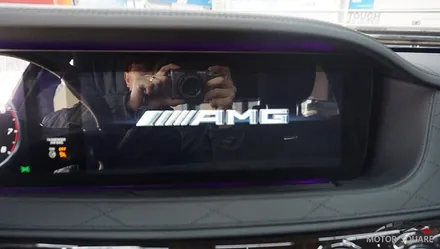 [과천] 벤츠 S65 AMG 내비게이션 M2C 매립 + 솔라가드 트루그레이 썬팅 / 경기 과천