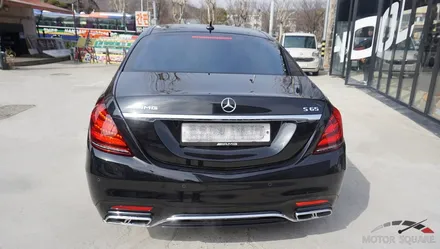 [과천] 벤츠 S65 AMG 내비게이션 M2C 매립 + 솔라가드 트루그레이 썬팅 / 경기 과천