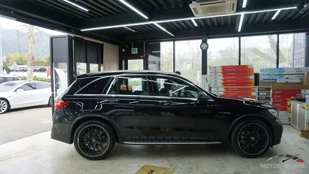 벤츠 GLC63 신차썬팅 거울 같은 반사필름 : 솔라가드 HP 새턴 / 경기 과천