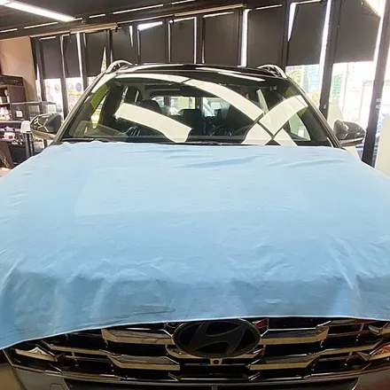 현대 투싼 신차 썬팅 필름 후퍼옵틱 농도 추천 / 경기 과천