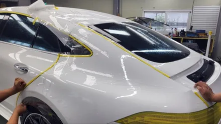 벤츠 AMG 43 GT 전체 PPF (헤드라이트, 테일램프 스모그 시공) / 경기 과천