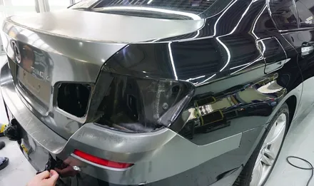 BMW 전체 랩핑 시공 _ 3M 유광 엔뜨라사이트 메탈릭 / 경기 과천