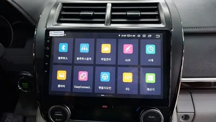 캠리 7세대 안드로이드 오디오 장착 / 경기 과천