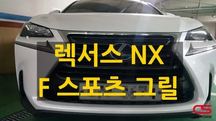 렉서스 NX300h 그릴튜닝 F 스포츠그릴 장착하고 더욱 멋진 전면을 완성합니다. / 경기 구리