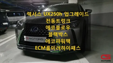 렉서스 UX250h 2WD 업그레이드 튜닝! 전동트렁크 / ECM룸미러하이패스 AP600 / 블랙박스 QXD3000미니 / 보조배터리 에코파워팩 장착 / 경기 구리