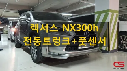 렉서스 NX300h 순정형 전동트렁크 장착하고 무거운 트렁크 손쉽게 열고 닫아 보세요~ / 경기 구리