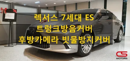 렉서스 7세대 ES300h 트렁크방음커버 및 후방카메라 빗물방지 커버 장착! 렉서스 엘앤티 도산대로전시장 출장장착! / 경기 구리