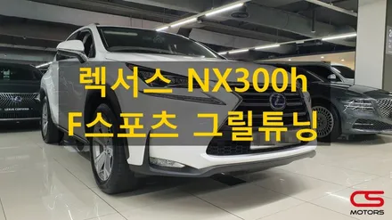 렉서스 NX300h F스포츠그릴 장착! 새로운 모습, 새로운 느낌 NX 그릴튜닝은 F스포츠그릴입니다. / 경기 구리